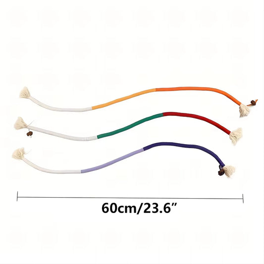 1/2/3Pcs Cat Scratcher Rope Toy Cotton Rope Bite-Resistant Chewing Toy Paw Claw Furniture Protector Scratching Toy Cat Puzzle